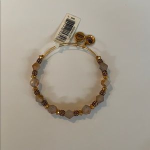 Alex and Ani Honey Illusion Beaded Bangle
